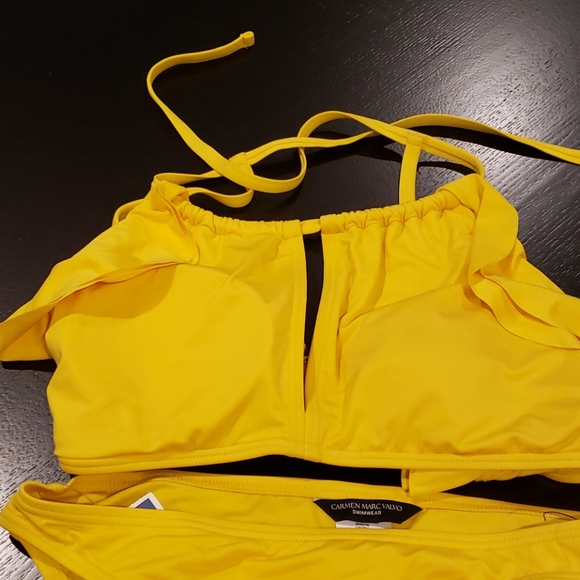 NWT! CARMEN MARC VALVO BIKINI XS - Picture 2 of 5